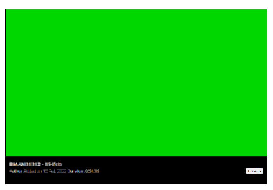 Green screen recorded due to HDCP